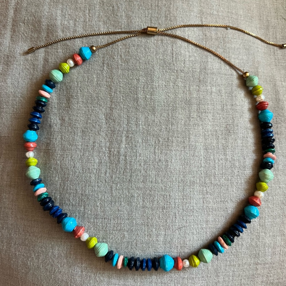 Noonday Collection Multicolor Beaded Necklace
